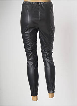 Legging zippé bas des jambes taille normale noir BSB femme