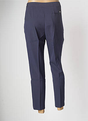 Pantalon 7/8 taille haute taille haute bleu LES P'TITES BOMBES femme