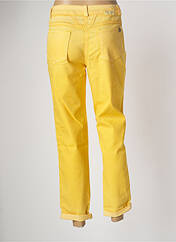 Jeans coupe droite jaune PAKO LITTO pour femme seconde vue