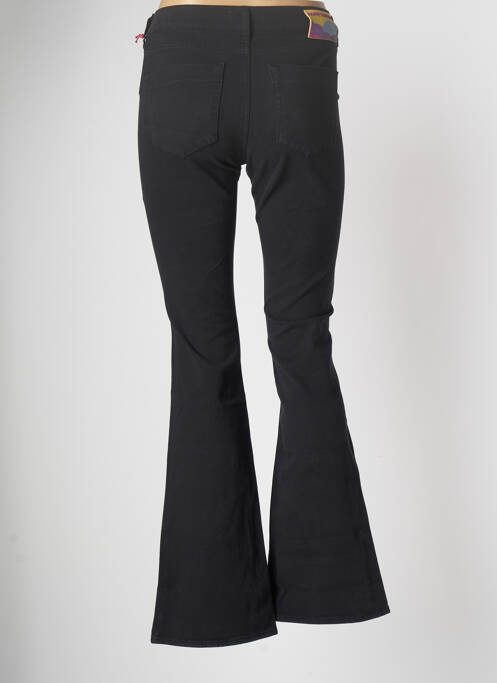 Jean coupe flare noir HAPPY pour femme