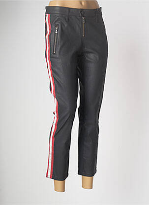 Pantalon 7/8 stretch taille basse noir GUESS femme