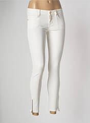 Jeans coupe slim blanc GUESS pour femme seconde vue