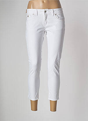 Pantalon 7/8 blanc KAPORAL pour femme