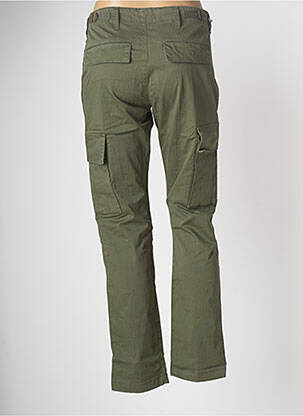 Pantalon cargo slim taille normale vert HAPPY femme