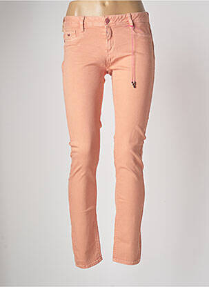 Jeans skinny stretch taille basse orange KAPORAL femme