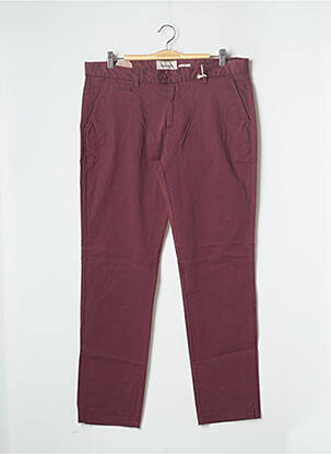 Pantalon chino violet KAPORAL pour homme