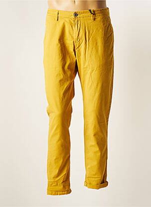 Pantalon chino jaune KAPORAL pour homme