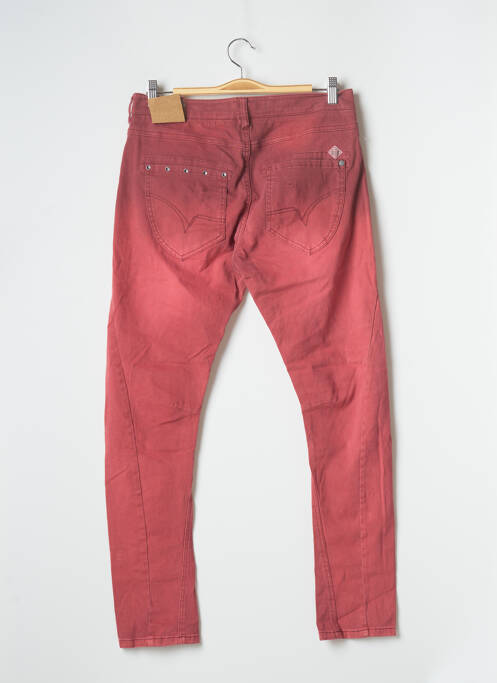 Pantalon slim rouge TIMEZONE pour femme