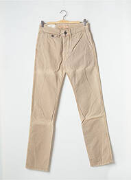 Pantalon chino poches taille basse beige SALSA homme