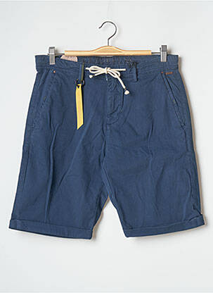 Bermuda stretch taille normale bleu KAPORAL homme