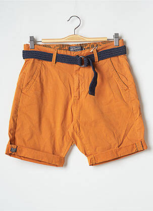 Bermuda stretch taille normale orange PETROL INDUSTRIES homme