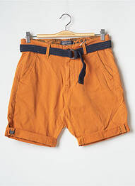 Bermuda stretch taille normale orange PETROL INDUSTRIES homme