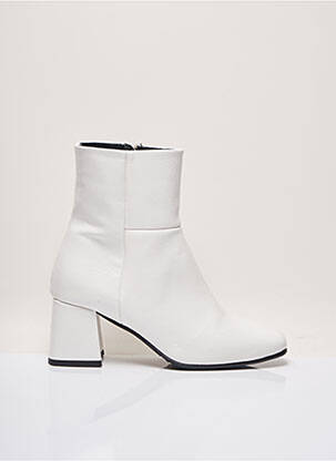 Bottines/Boots blanc REQINS pour femme