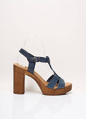 Sandales/Nu pieds bleu DAILY pour femme