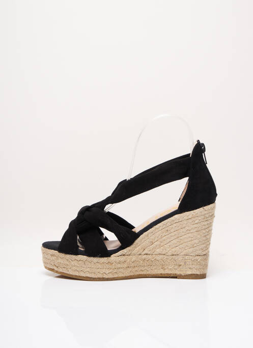Espadrilles noir KANNA pour femme