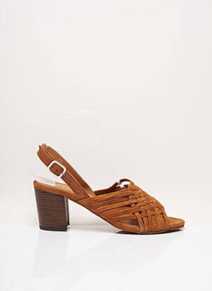 Sandales/Nu pieds marron ALIWELL pour femme
