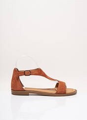 Sandales/Nu pieds orange ALIWELL pour femme seconde vue