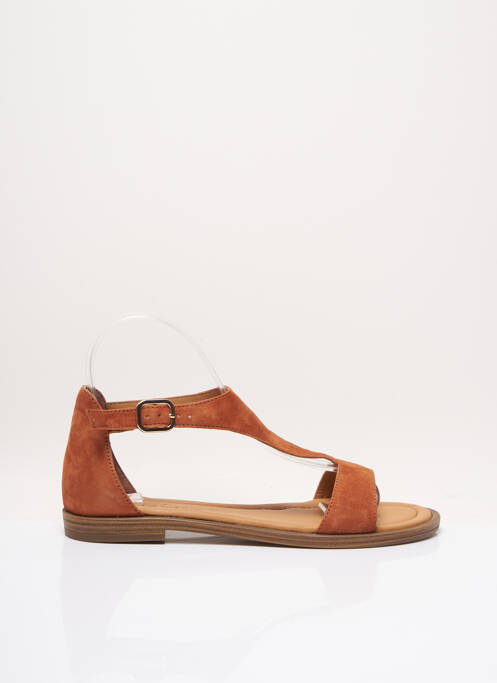 Sandales/Nu pieds orange ALIWELL pour femme