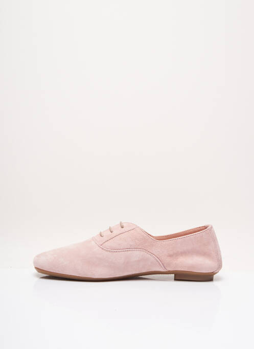 Derbies rose REQINS femme