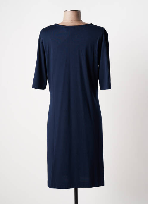 Robe mi-longue bleu NATHALIE CHAIZE pour femme