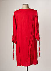 Robe courte rouge NATHALIE CHAIZE pour femme seconde vue