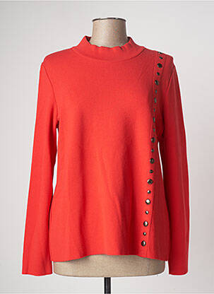 Pull rouge FABER pour femme