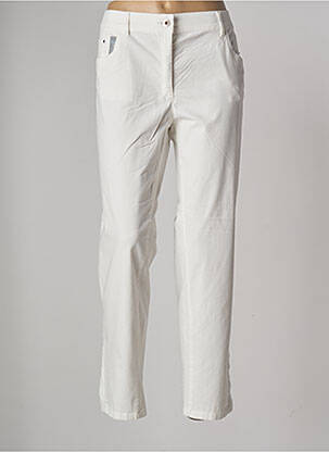 Pantalon droit blanc ZERRES pour femme