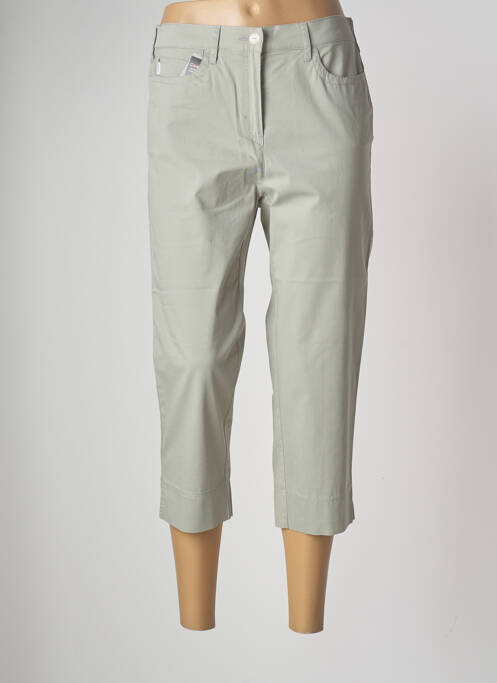 Pantalon 7/8 gris ZERRES pour femme