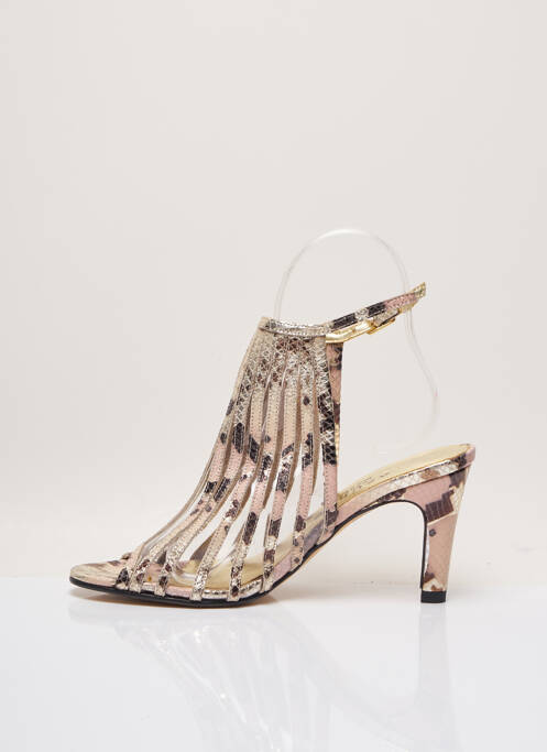 Sandales/Nu pieds beige AZUREE femme