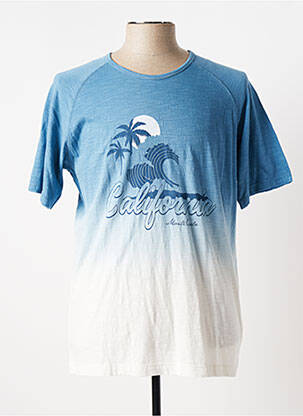 T-shirt bleu MONTE CARLO pour homme