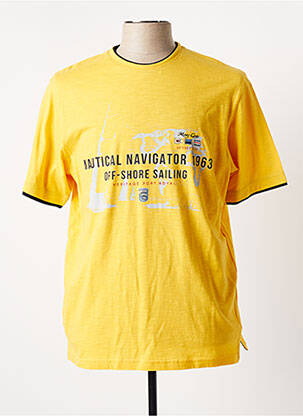 T-shirt jaune MONTE CARLO pour homme