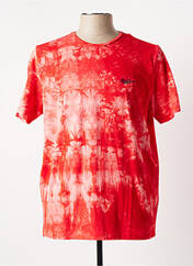 T-shirt rouge MONTE CARLO pour homme seconde vue