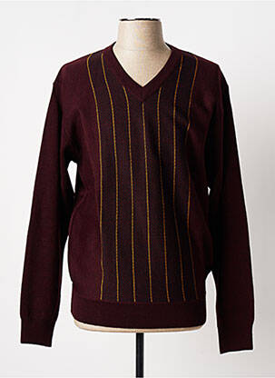 Pull rouge GABICCI pour homme