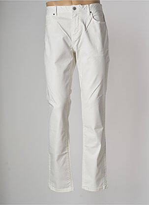 Pantalon droit blanc DEVRED pour homme