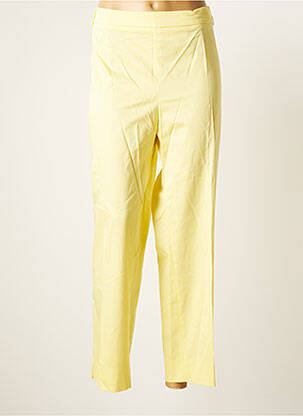 Pantalon 7/8 jaune WEILL pour femme
