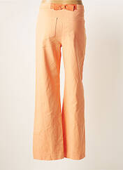 Pantalon droit orange WEILL pour femme seconde vue