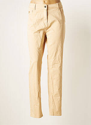 Pantalon slim beige WEILL pour femme