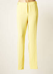 Pantalon slim jaune WEILL pour femme seconde vue