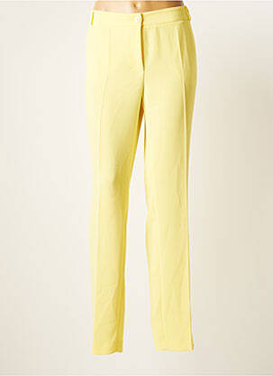 Pantalon slim jaune WEILL pour femme
