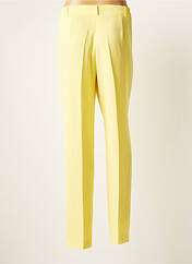 Pantalon slim jaune WEILL pour femme seconde vue