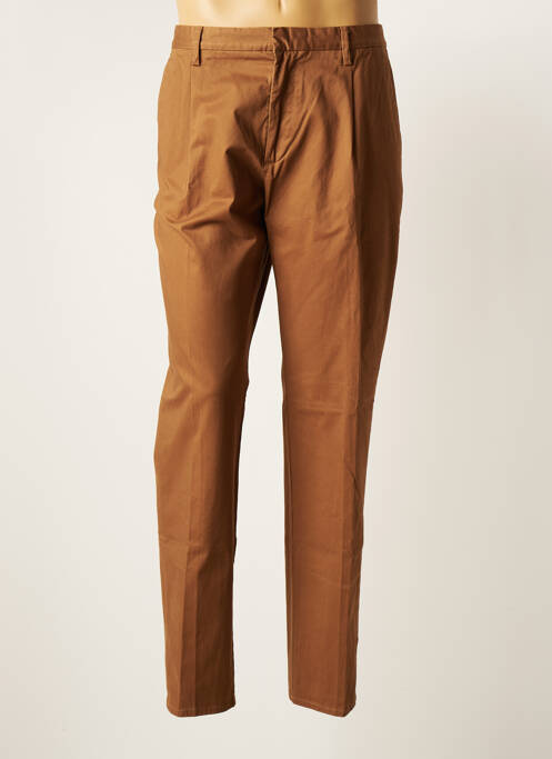 Pantalon chino marron DEVRED pour homme