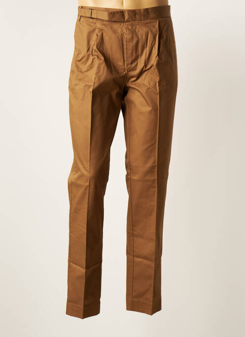 Pantalon chino marron DEVRED pour homme