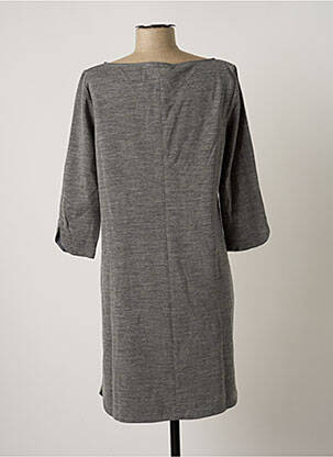 Robe mi-longue manches longues manches longues gris PENNYBLACK femme