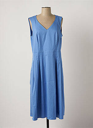 Robe mi-longue bleu ROBE LEGERE BY VERA MONT pour femme