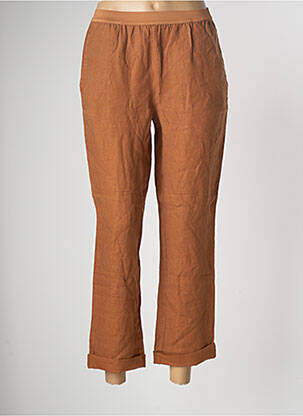 Pantalon 7/8 taille élastique taille normale orange HARRIS WILSON femme