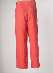 Pantalon droit orange ONE STEP pour femme seconde vue