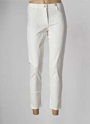 Pantalon 7/8 stretch taille normale beige BETTY BARCLAY femme