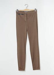 Pantalon slim skinny taille normale marron BRAX femme