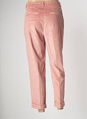 Pantalon large fermeture zippée sous rabat boutonné taille normale rose PENNYBLACK femme