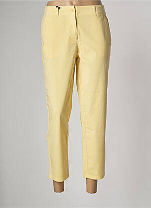 Pantacourt stretch taille normale jaune PENNYBLACK femme